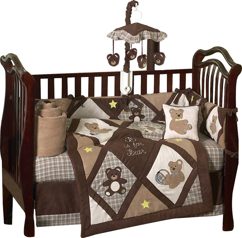 Sweet Jojo Designs Teddy Bear 9 Piece Crib Bedding Set & Reviews Wayfair